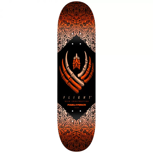 Powell Peralta Flight® Bones Orange Skateboard Deck 8.5"