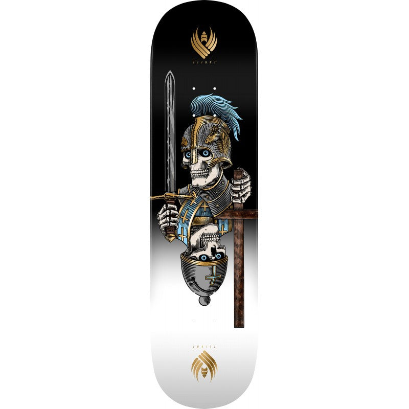 Powell Peralta Flight® Dan Corrigan Chess Skulls Skateboard Deck 8.42"