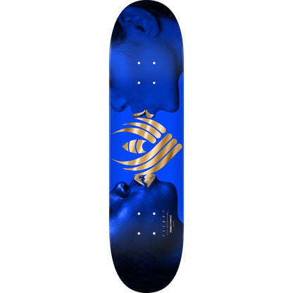 Powell Peralta Flight® Kiss Blue Gold Foil Skateboard Deck 8.63"