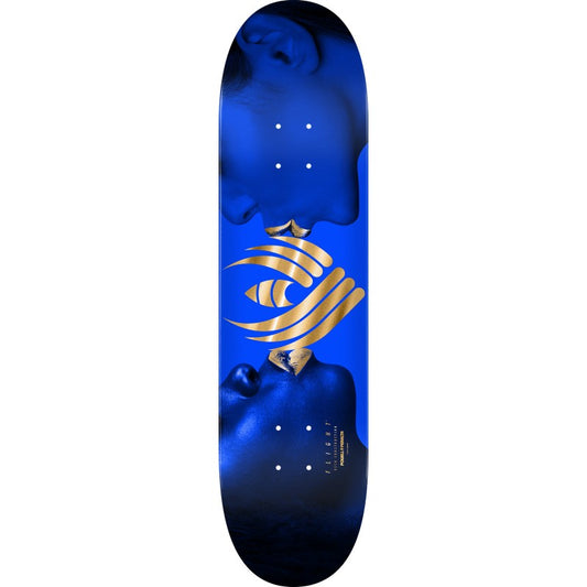 Powell Peralta Flight® Kiss Blue Gold Foil Skateboard Deck 8.63"
