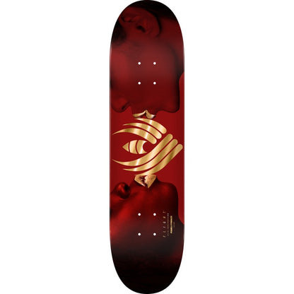 Powell Peralta Flight® Kiss Burgundy Gold Foil Skateboard Deck 8.75"