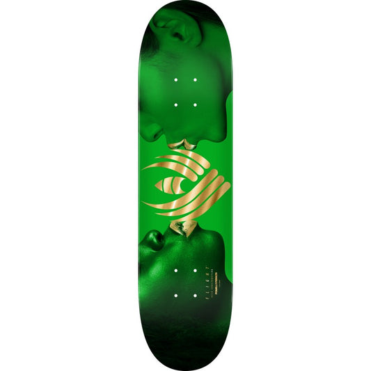 Powell Peralta Flight® Kiss Green Gold Foil Skateboard Deck 8.5"