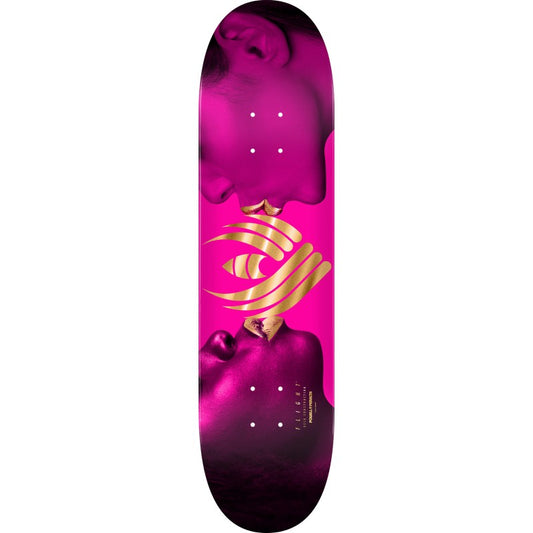 Powell Peralta Flight® Kiss Pink Gold Foil Skateboard Deck 8.25"