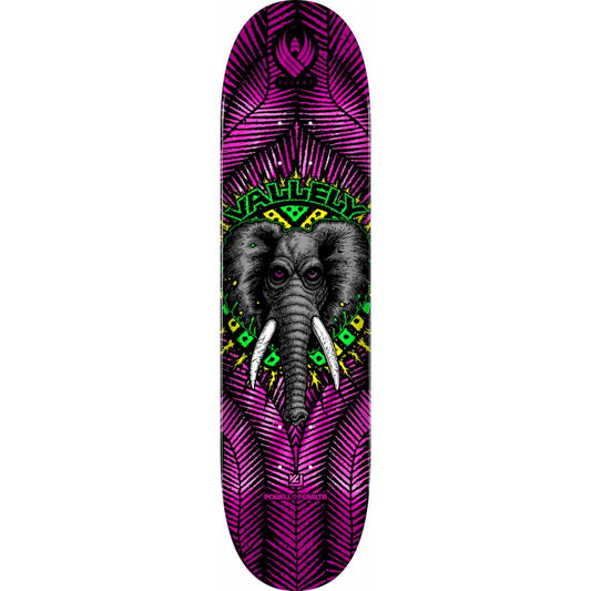 Powell Peralta Flight® Mike Vallely Elephant Pink Foil Skateboard Deck 8.63"