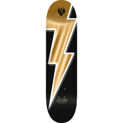 Powell Peralta Flight® Mike Vallely Lightning Bolt Gold Foil Skateboard Deck - 8.75"