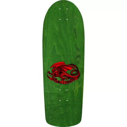 Powell Peralta Mike McGill Skull & Snake Green Gold Foil Skateboard Deck 10"