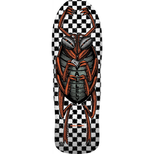 Powell Peralta Mike Vallely Bug White Skateboard Deck 10"