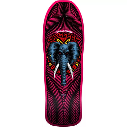 Powell Peralta Mike Vallely Elephant Pink Skateboard Deck 9.85"