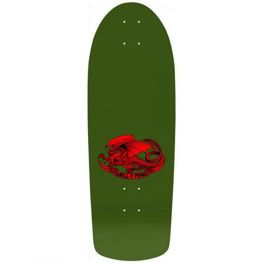 Powell Peralta OG Rat Bones Olive Green Skateboard Deck 10"