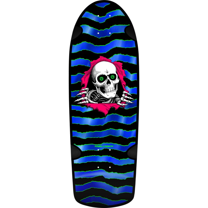 Powell Peralta OG Ripper Blacklight Foil Skateboard Deck 10"