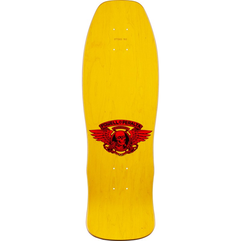 Powell Peralta Per Welinder Classic Red Yellow Fade Skateboard Deck 9.625"