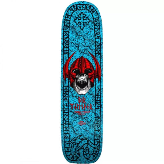 Powell Peralta Per Welinder Nordic Skull Freestyle Blue Skateboard Deck 7.25"