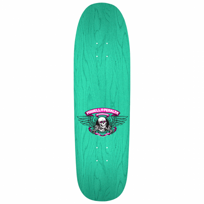 Powell Peralta Steve Caballero Ban This Teal Stain Skateboard Deck 9.265"