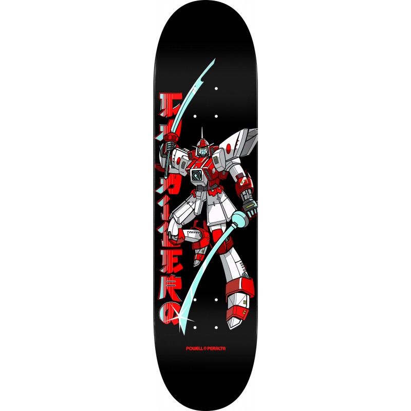 Powell Peralta Steve Caballero Gundam Black Skateboard Deck 8.5"