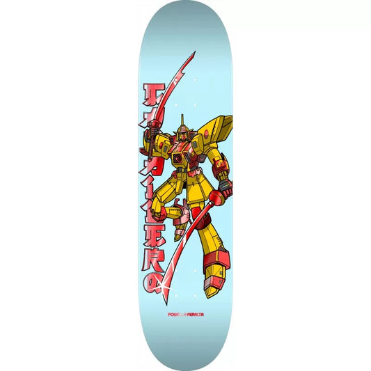 Powell Peralta Steve Caballero Gundam Light Blue Skateboard Deck 8.5"