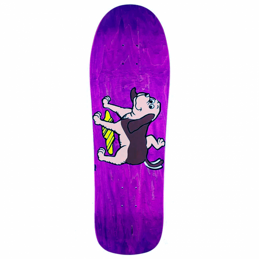 Prime Marc Mckee Pissing Dog Purple Skateboard Deck 9.5"