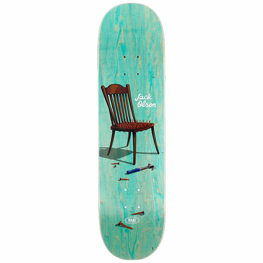 Real Jack Olson Jackupuncture Skateboard Deck 8.25"