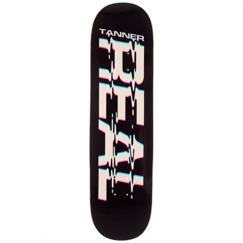 Real Tanner Van Vark Bold Purple Skateboard Deck 8.5"