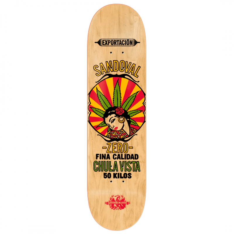 Zero Tommy Sandoval Hemp Bag Skateboard Deck 8.125"