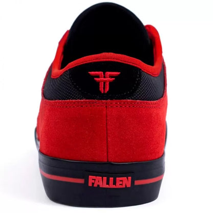 Fallen Ripper Sneakers - Black/Red