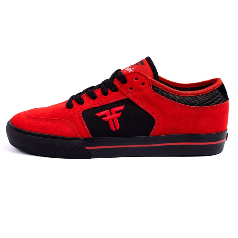 Fallen Chris Cole Ripper Shoes Black Red NO23 Skateboards