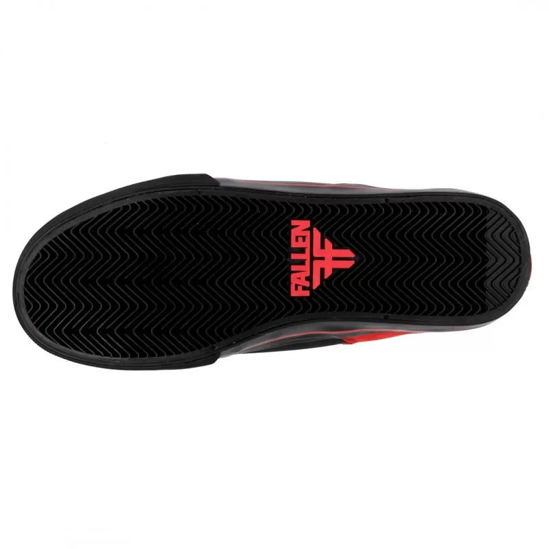 Fallen Ripper Sneakers - Black/Red