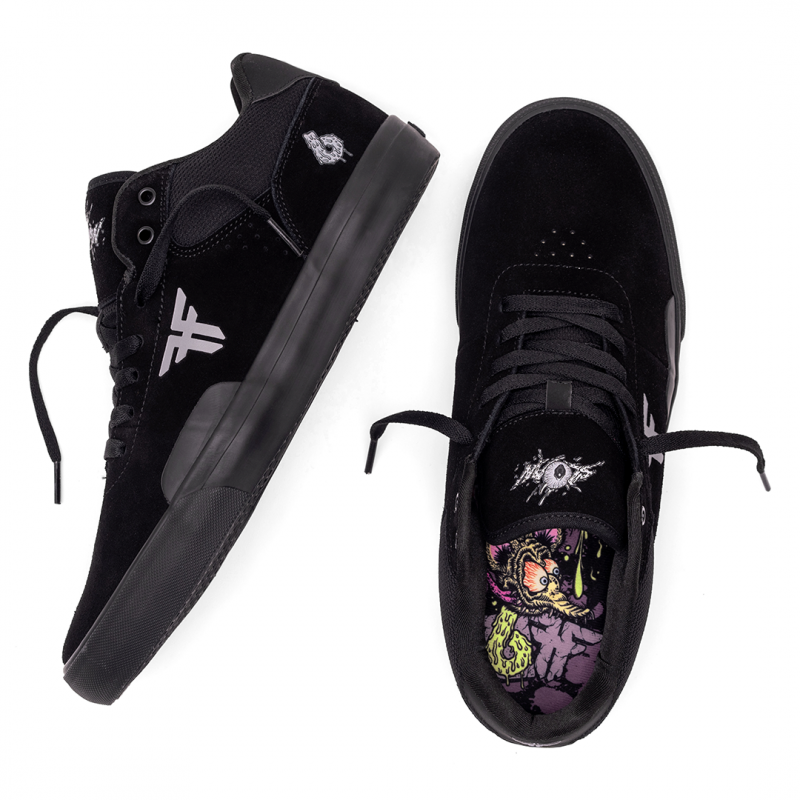 Fallen X Birdhouse The Fiend II Sneakers - Black/Grey