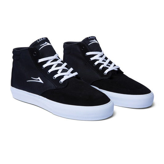 Ténis Lakai Riley 3 High - Black Suede
