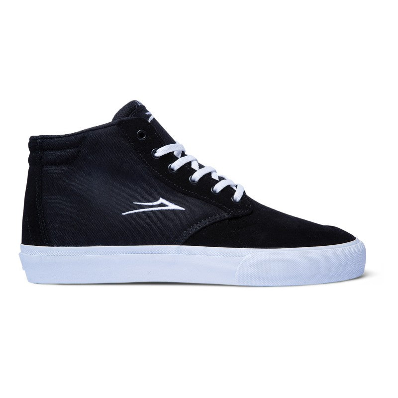 Lakai Riley 3 High Shoes - Black Suede