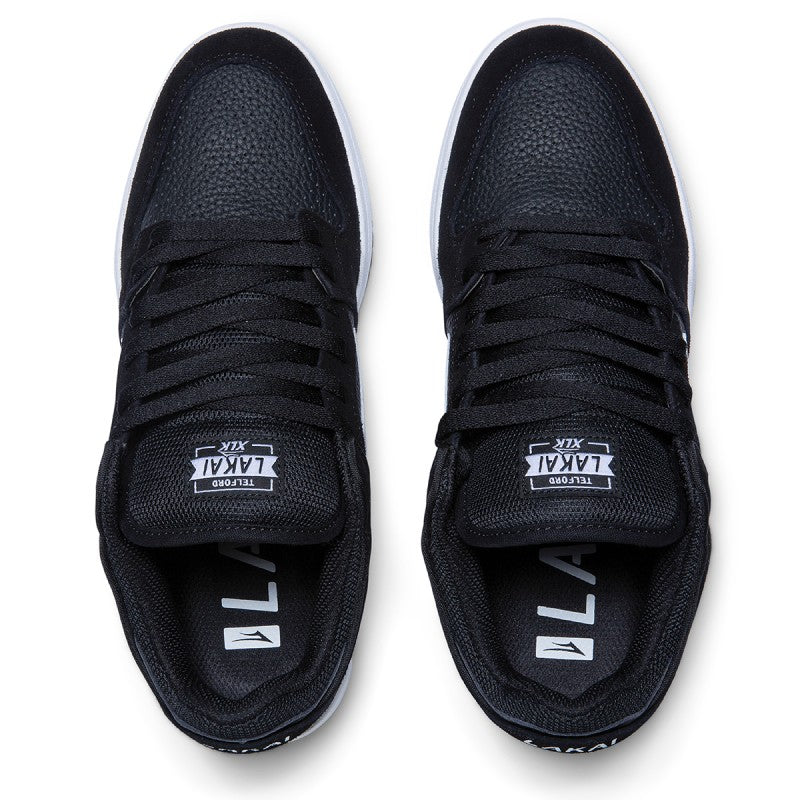 Lakai Telford Low Sneakers - Black Suede