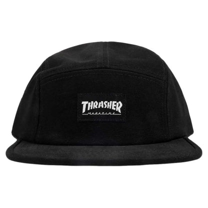 Thrasher 5 Panel Cap - Black