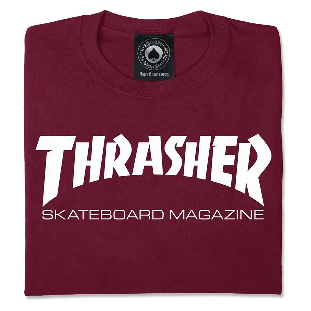 Thrasher Skate Mag T-Shirt - Maroon