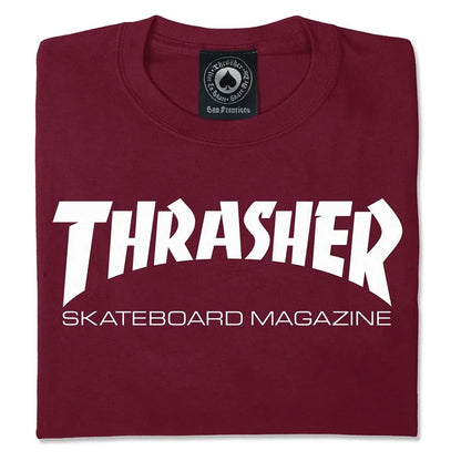 Thrasher Skate Mag T-Shirt - Maroon