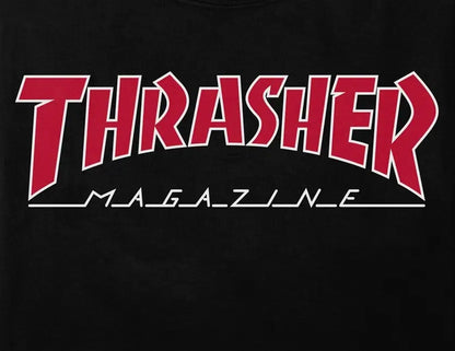 Thrasher Outlined T-shirt - Black