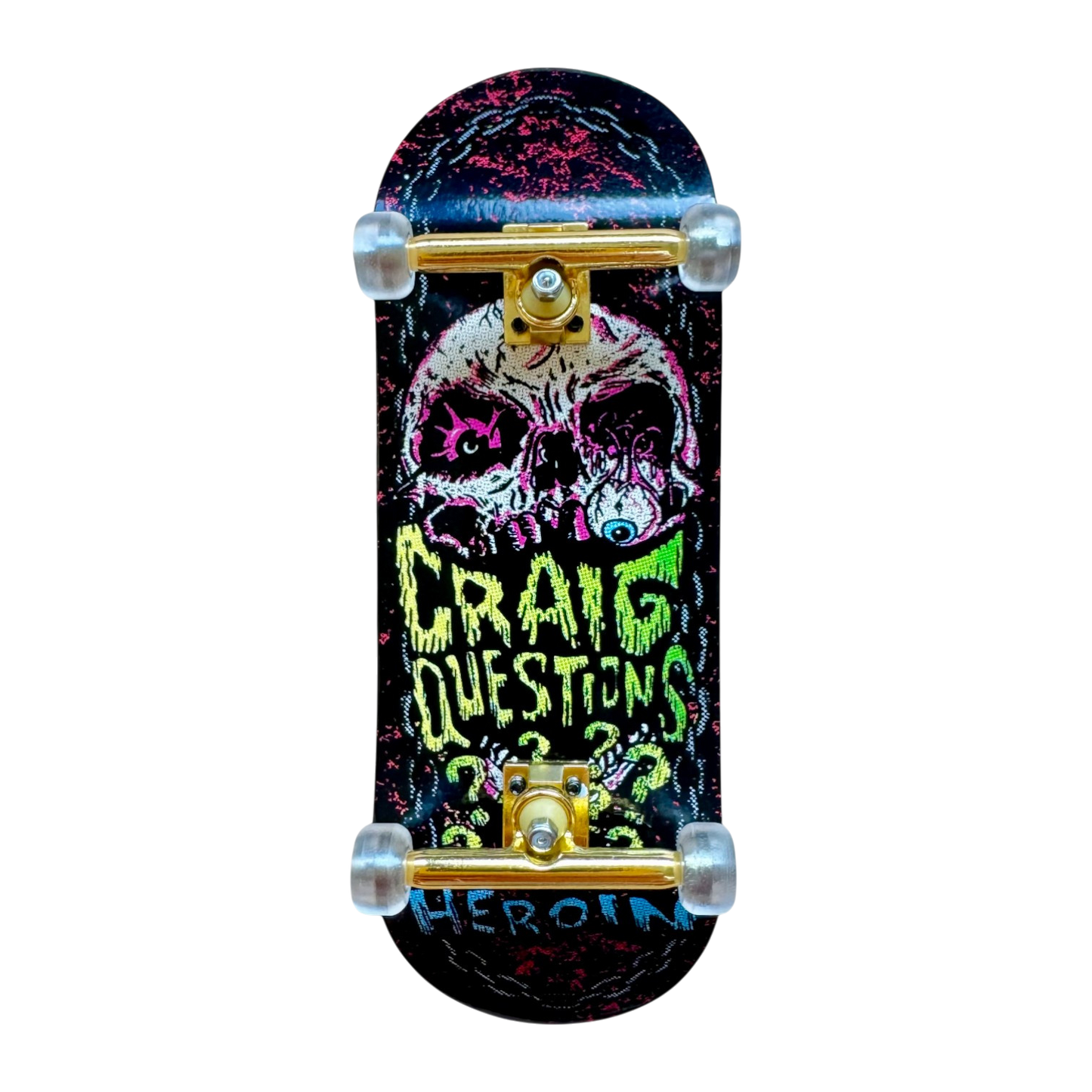 Custom Pro X Heroin Craig Questions Complete Fingerboard 34mm