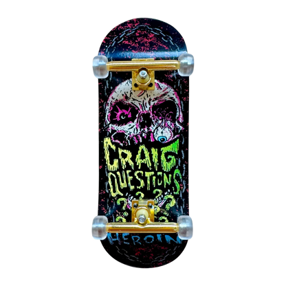 Custom Pro X Heroin Craig Questions Complete Fingerboard 34mm