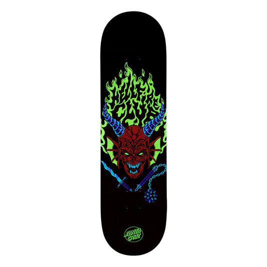 Santa Cruz Stranger Things Hellfire Club Skateboard Deck 8.25"