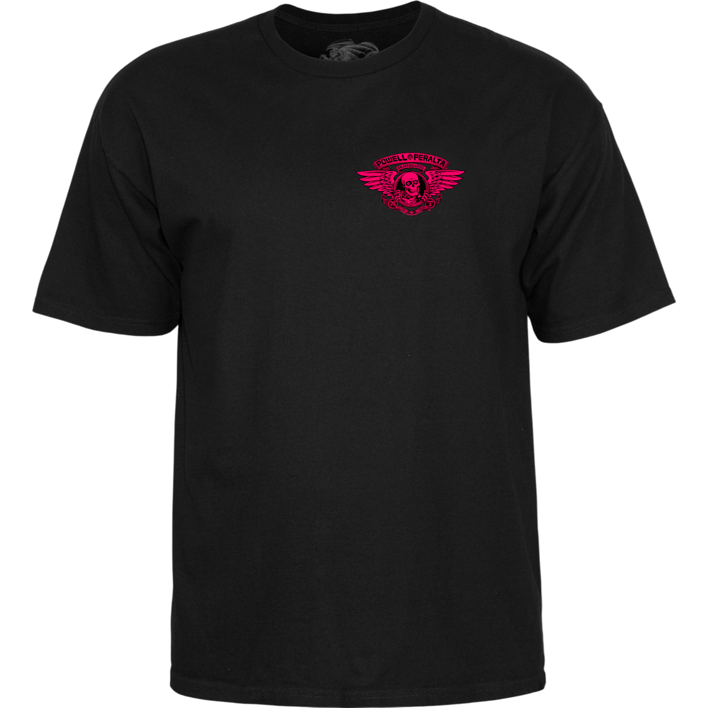 T-Shirt Powell Peralta Winged Ripper - Pink Blacklight