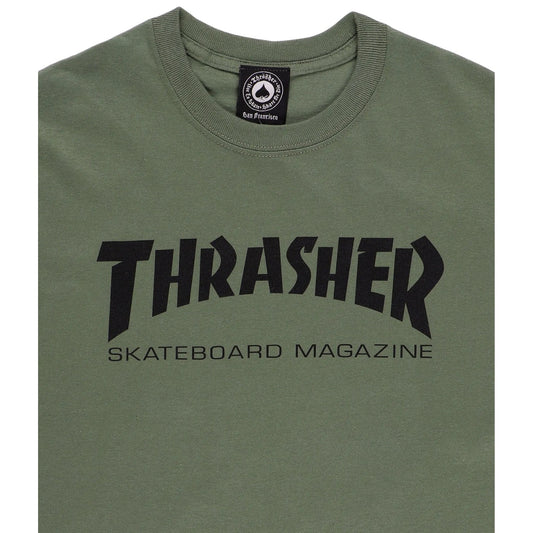 Thrasher Skate Mag T-Shirt - Army Green
