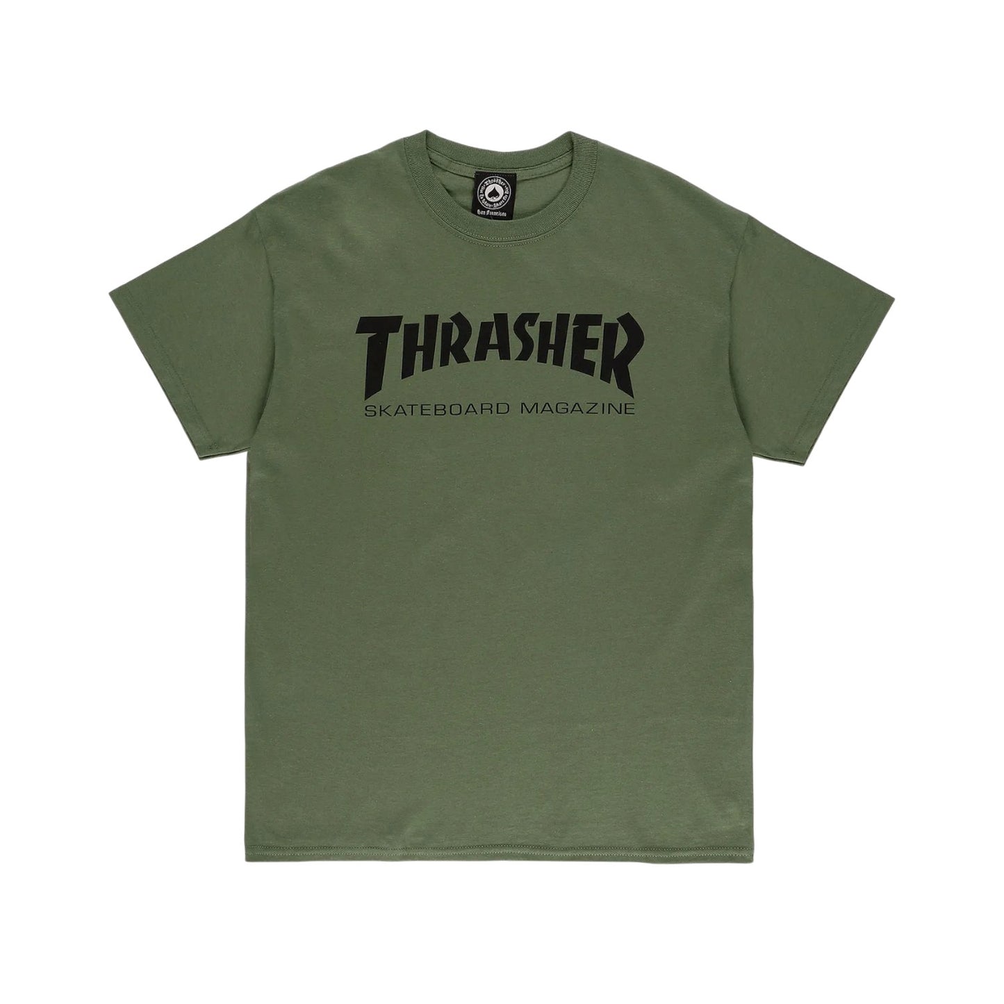 Thrasher Skate Mag T-Shirt - Army Green