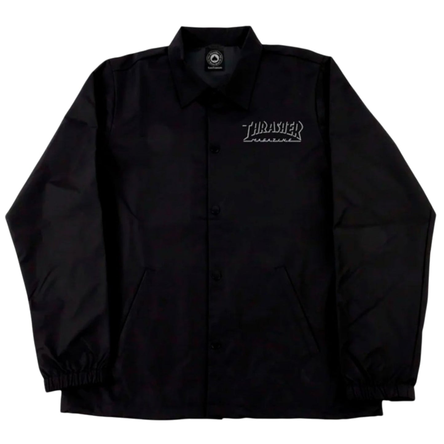 Thrasher Shadow Mag Logo Jacket - Black