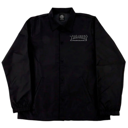 Thrasher Shadow Mag Logo Jacket - Black