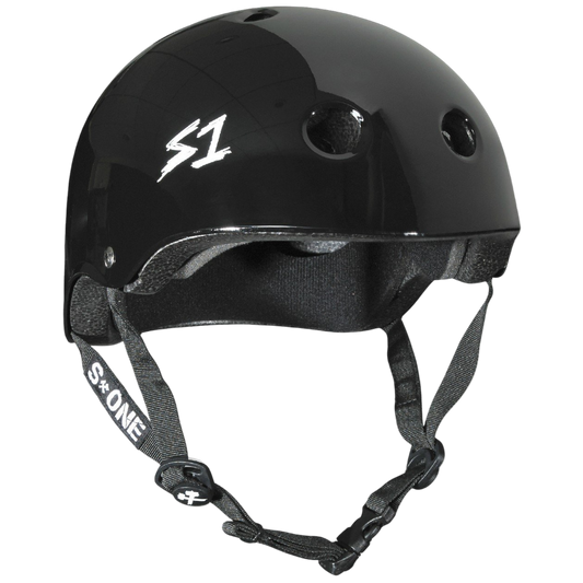 S-One V2 Lifer Black Glossy CPSC Certified Helme