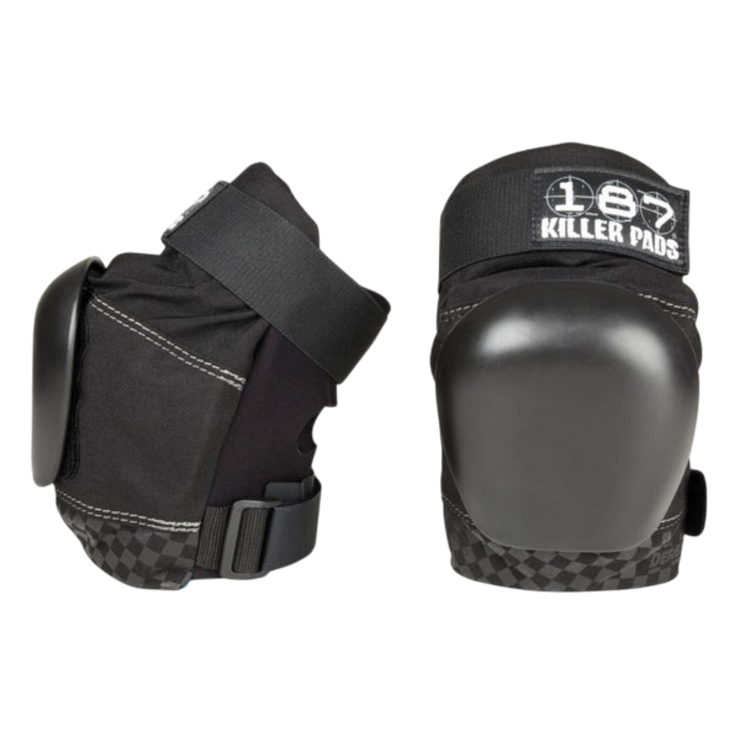 187 Killer Pads Pro Derby Knee Black