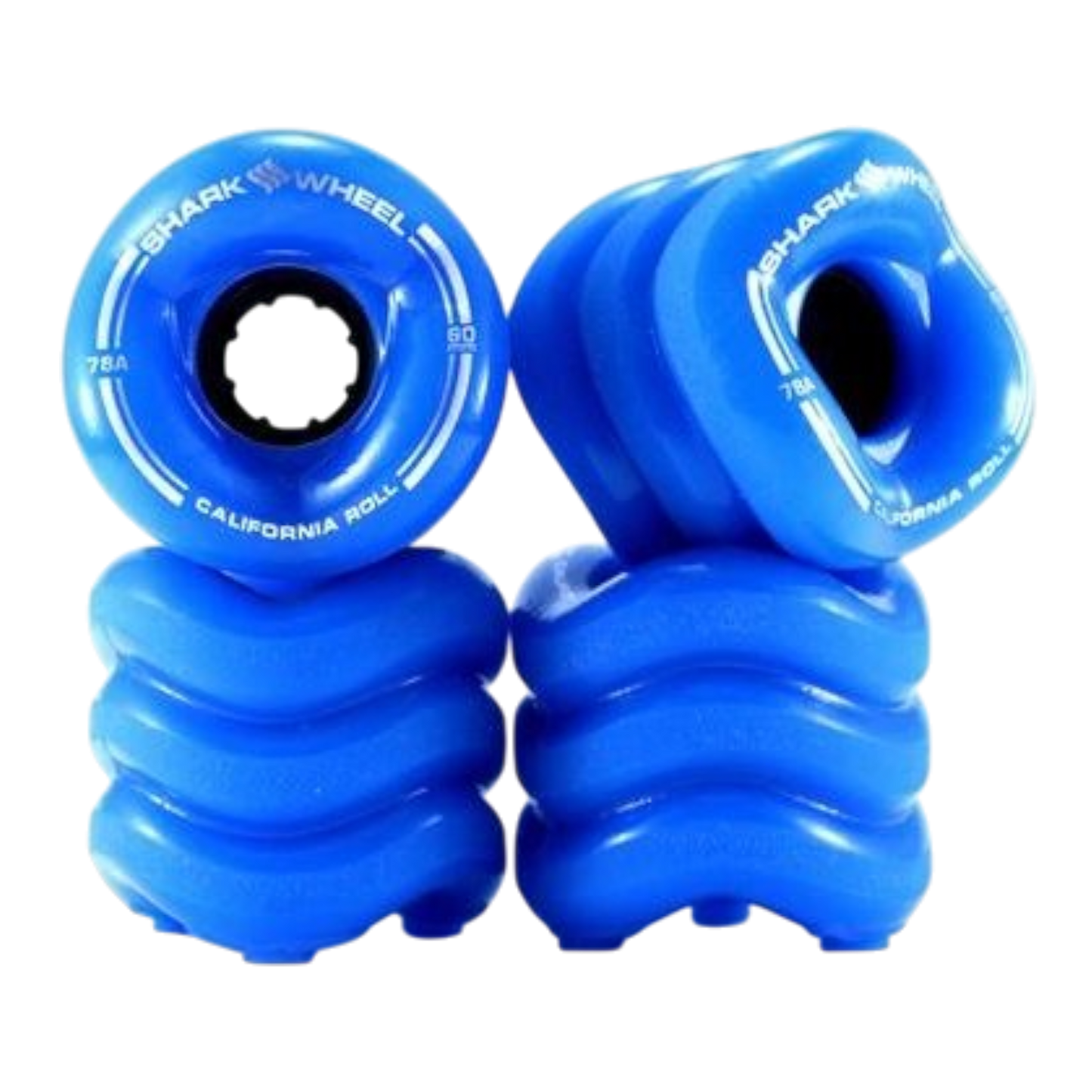 Shark Wheel California Roll Blue 60mm Wheels