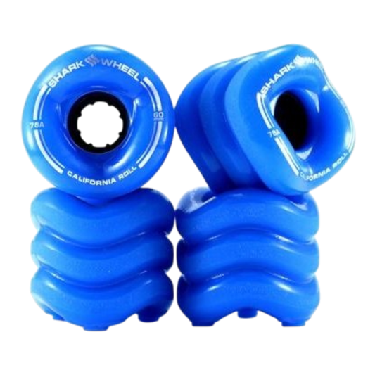 Shark Wheel California Roll Blue 60mm Wheels