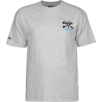 T-Shirt Powell Peralta Rat Bones - Athletic Heather