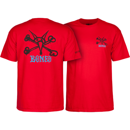 T-Shirt Powell Peralta Rat Bones - Red