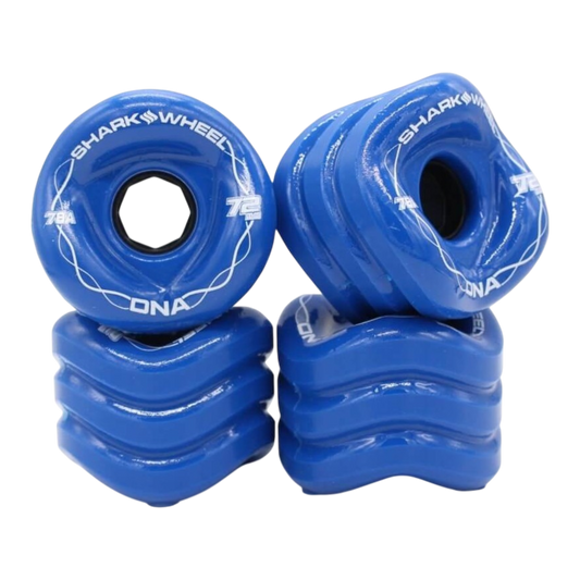 Shark Wheel DNA Blue Ibiza 72mm Wheels