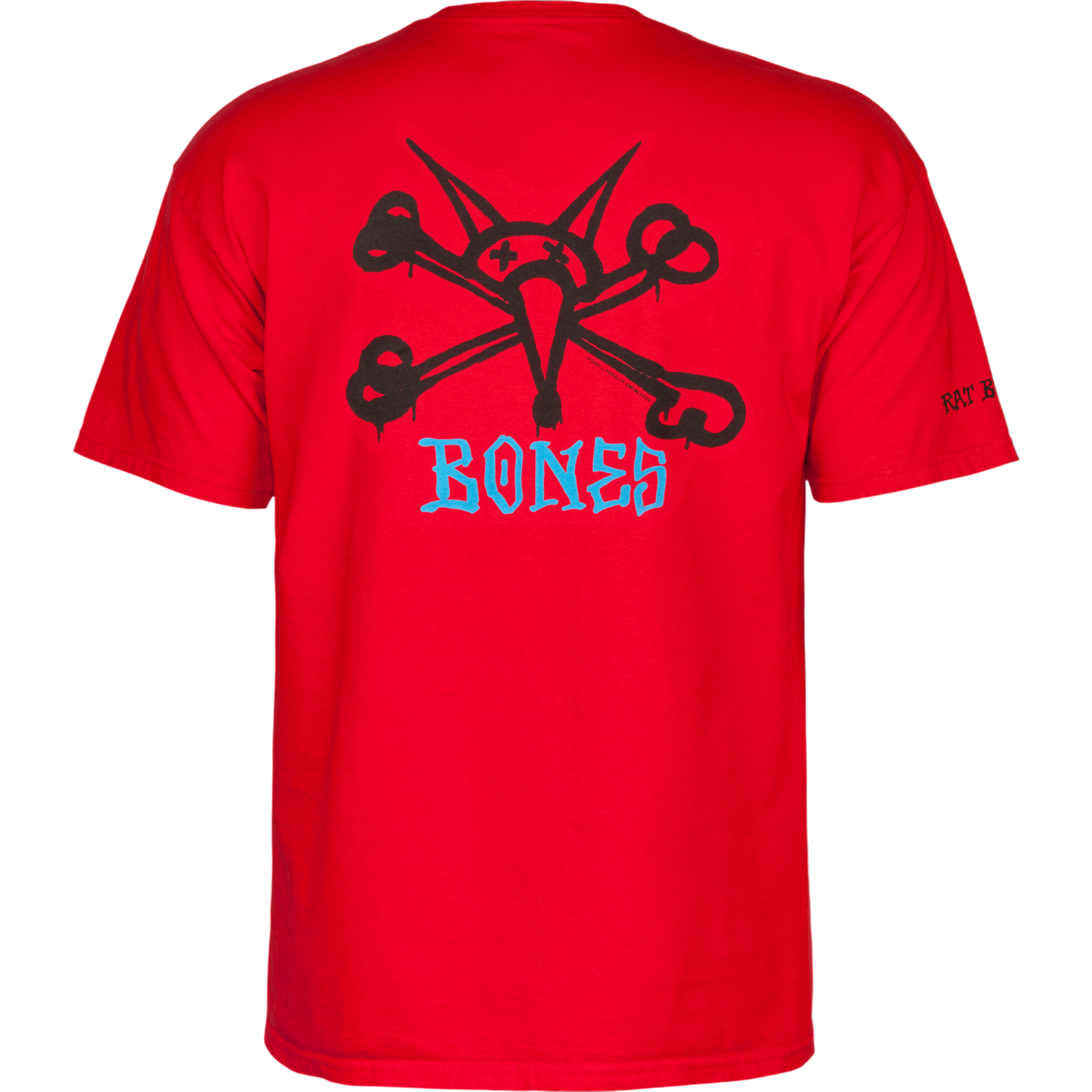 T-Shirt Powell Peralta Rat Bones - Red
